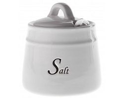 Solnička Salt, bílá keramika