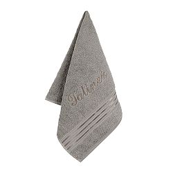 Bellatex Froté ručník s výšivkou Tatínek tmavě šedá